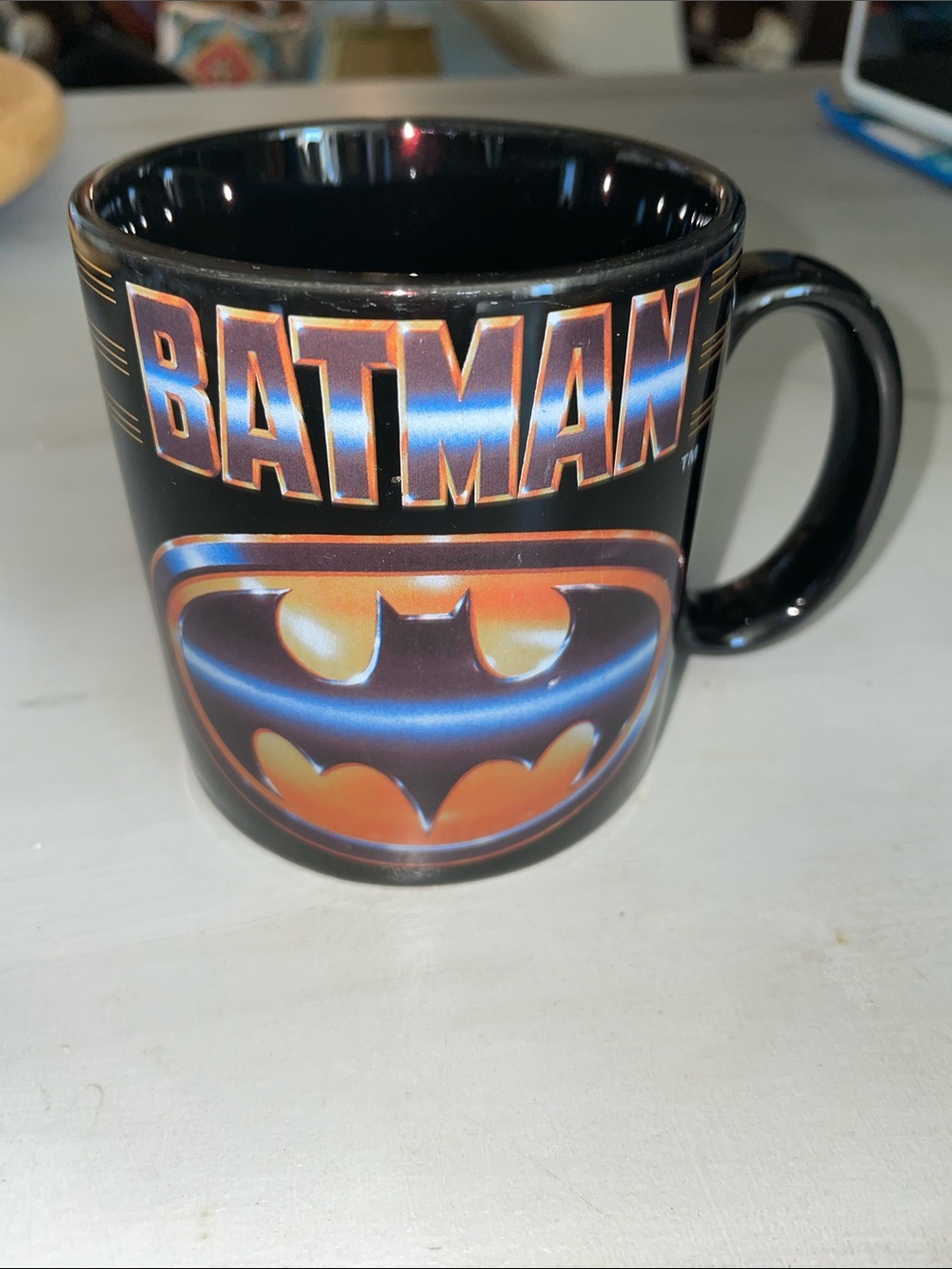 Applause Black ceramic Batman coffee cup